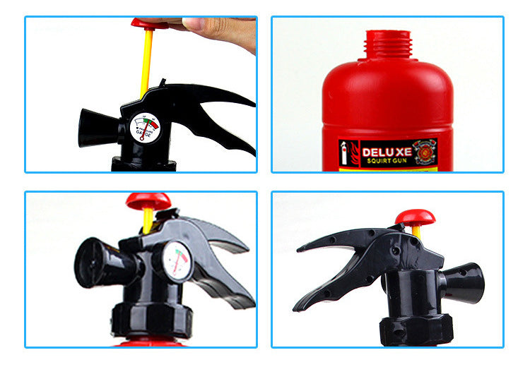 Fire hose backpack toy