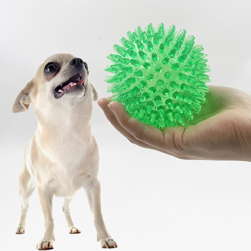 Dog peg ball toy