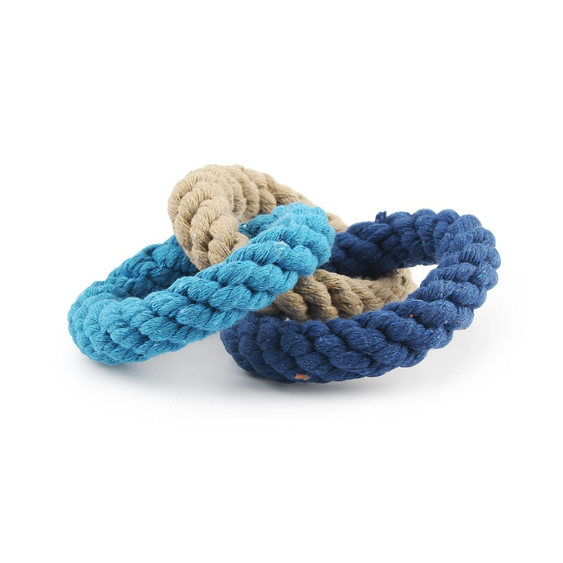 Pet braided knot toy