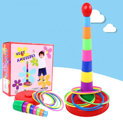 Creative stacked musical loop toys
