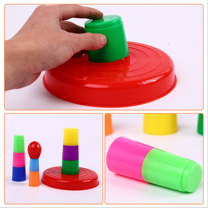 Creative stacked musical loop toys