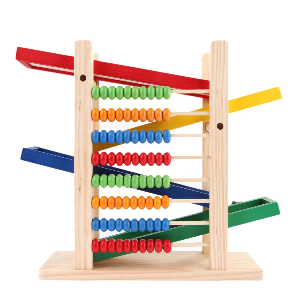 Wooden tackle interactive toy