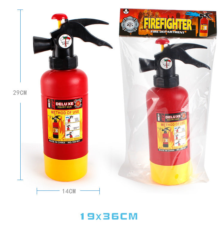 Fire hose backpack toy