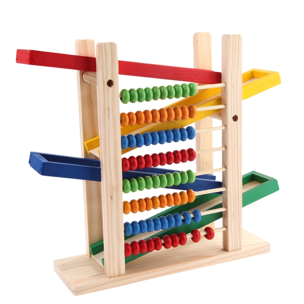 Wooden tackle interactive toy