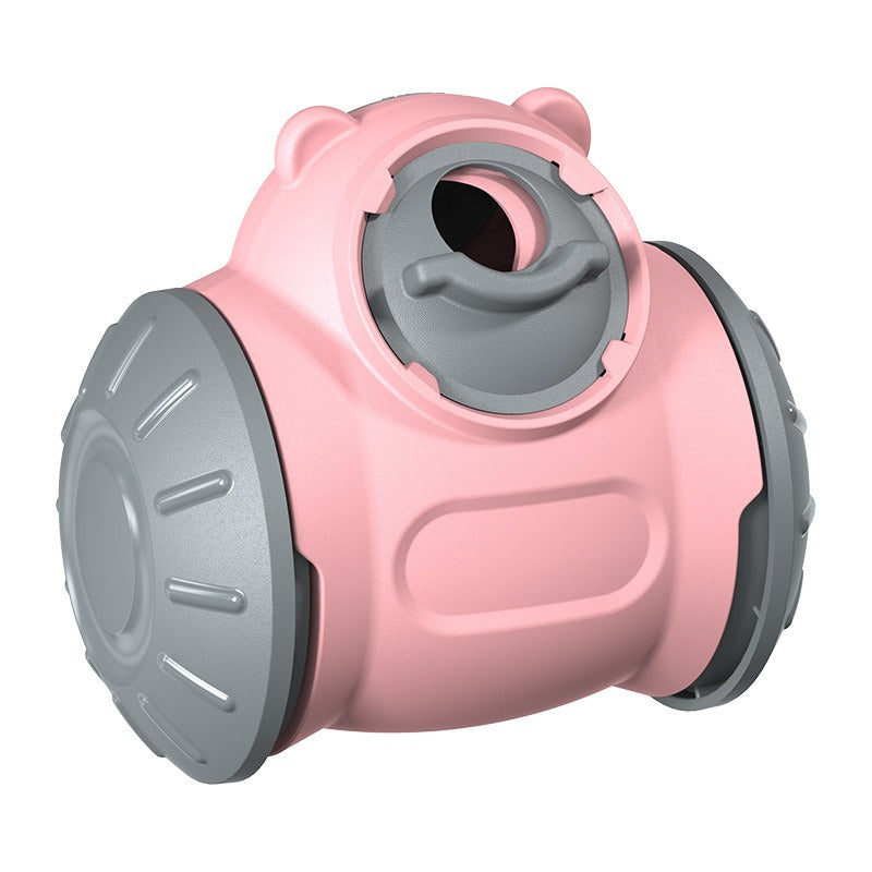 Dog tumbler leaky food toy