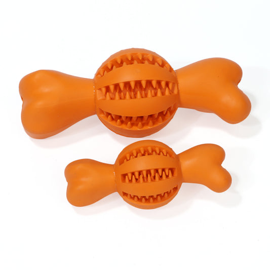 Cats and dogs leak food balls