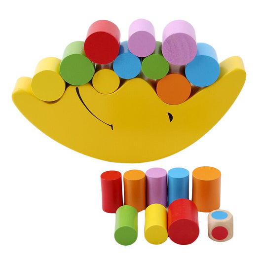 Moon balance shelf toy