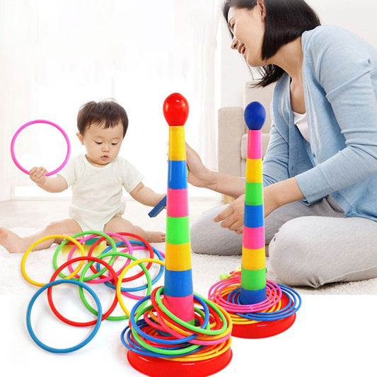 Creative stacked musical loop toys