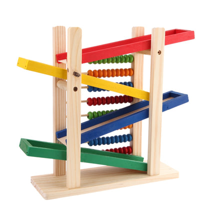 Wooden tackle interactive toy
