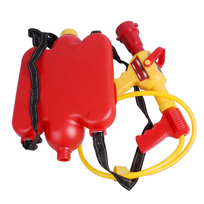 Fire hose backpack toy